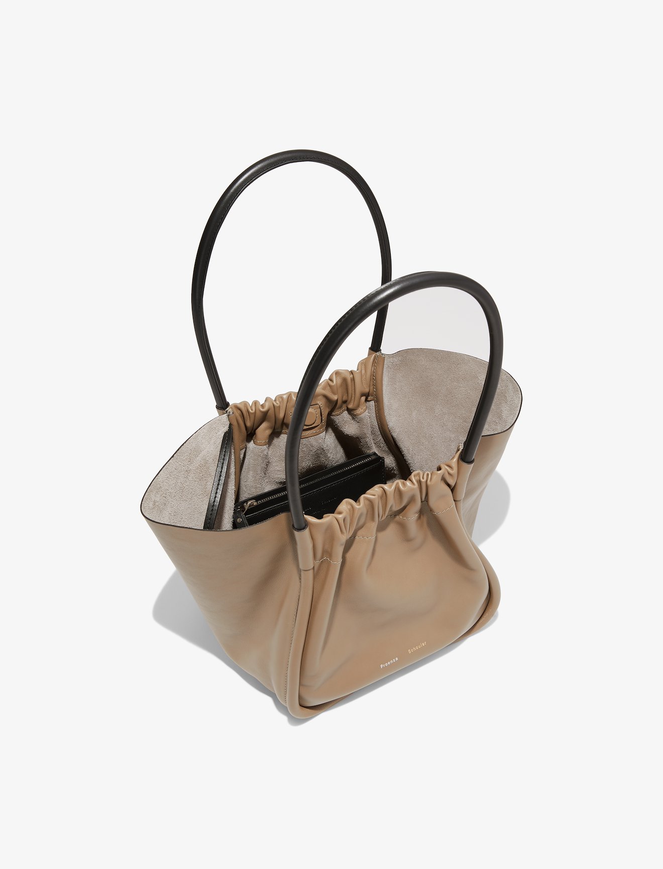 Large Ruched Tote #4