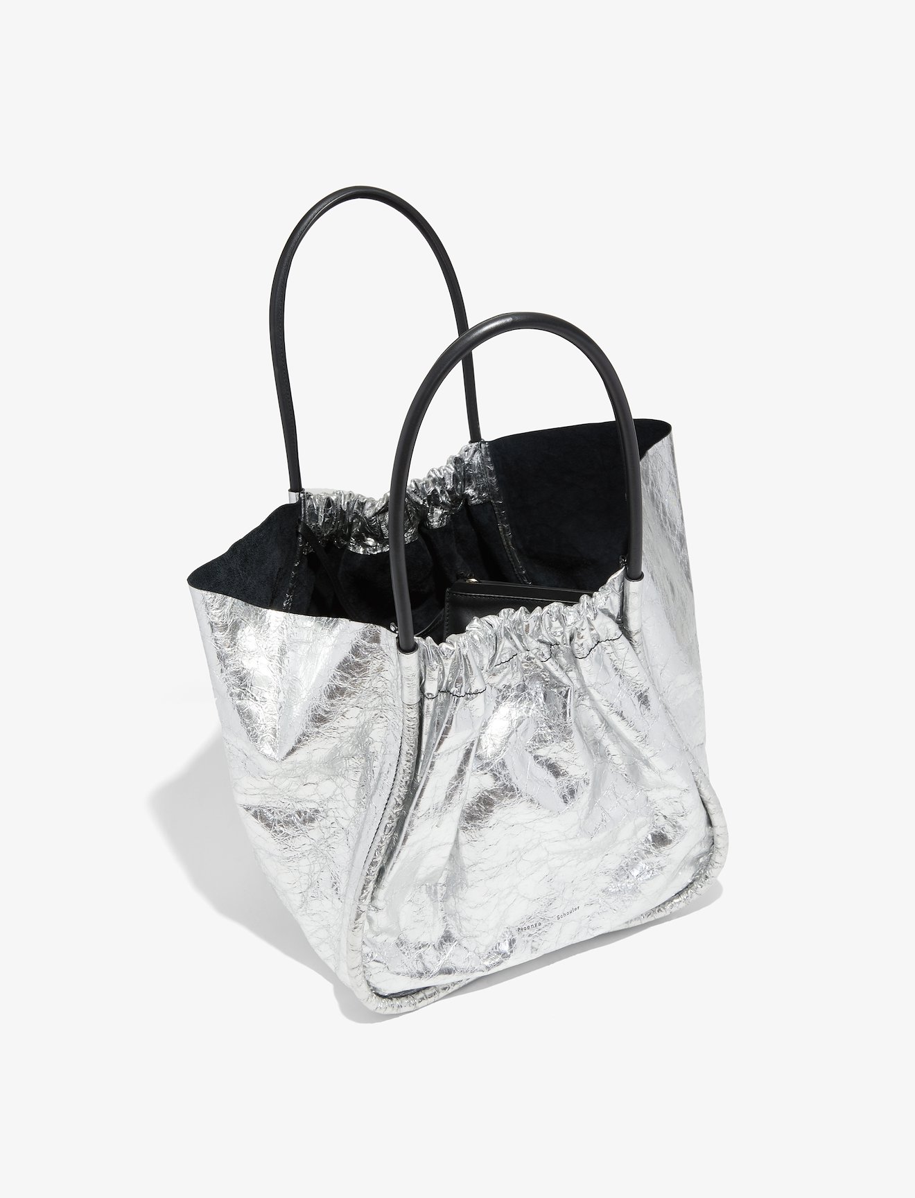 Large Ruched Tote #4