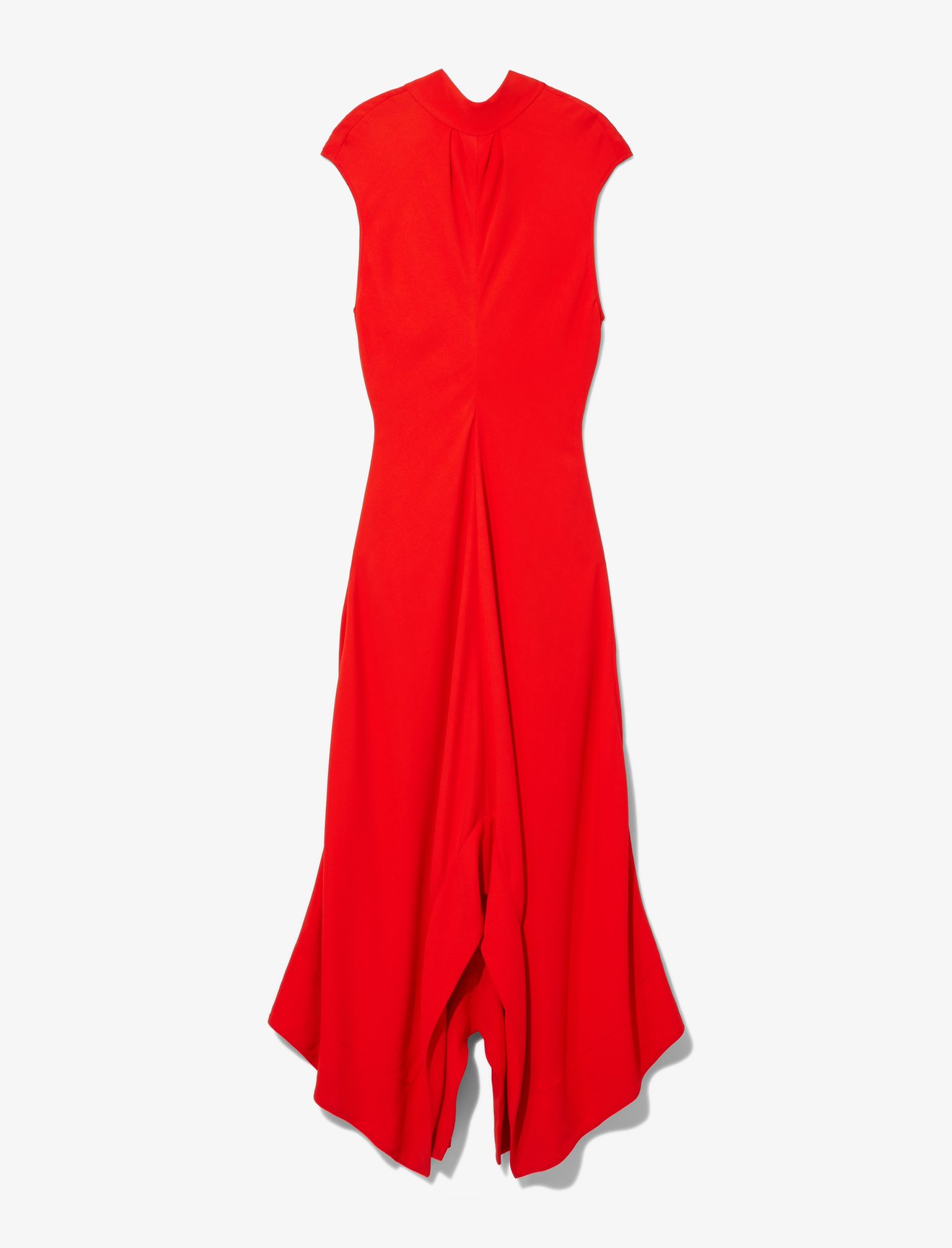 Crepe Mock Neck Dress #4