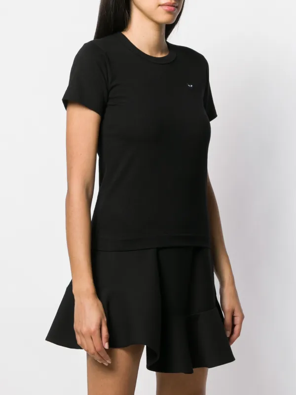 Comme Des Garçons Play Heart T-shirt | Black | FARFETCH