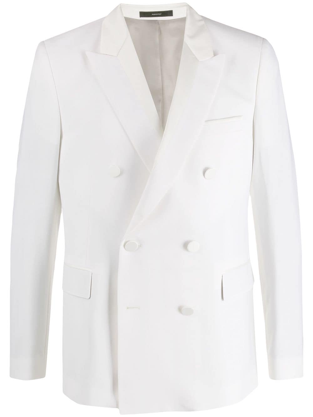 Paul Smith Double-breasted Blazer In White