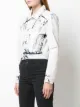 Proenza Schouler White Label Bleached Cropped Jacket