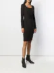 Givenchy Pre-Owned فستان ميدي كلاسيكي مجسم