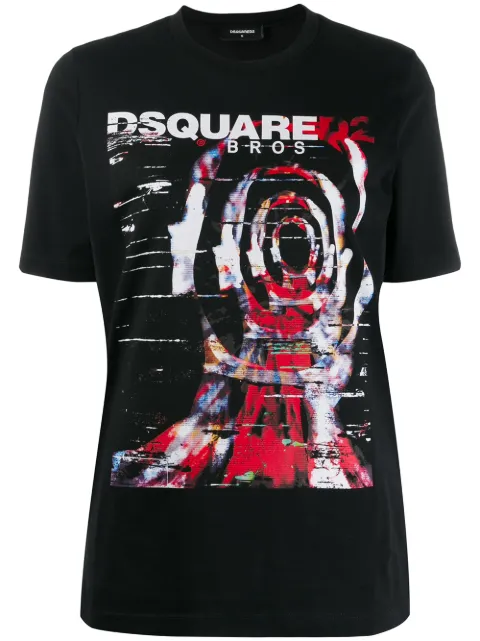 DSQUARED2 logo printed T-shirt