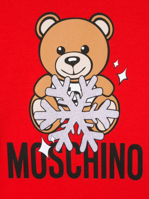 Moschino Kids Teddy Bear Print Top - Farfetch