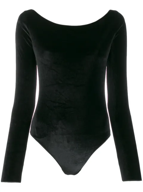Oséree slim-fit backless bodysuit 