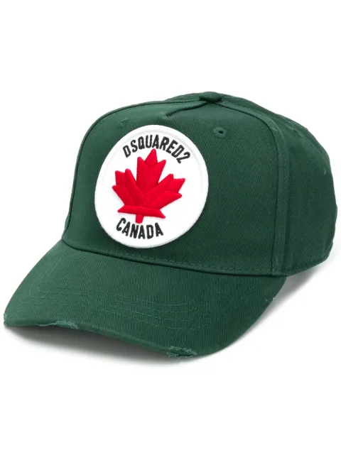 Dsquared2 maple leaf patch cap 