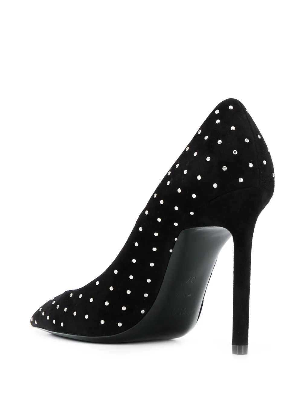 Saint Laurent Anja studded pumps Black