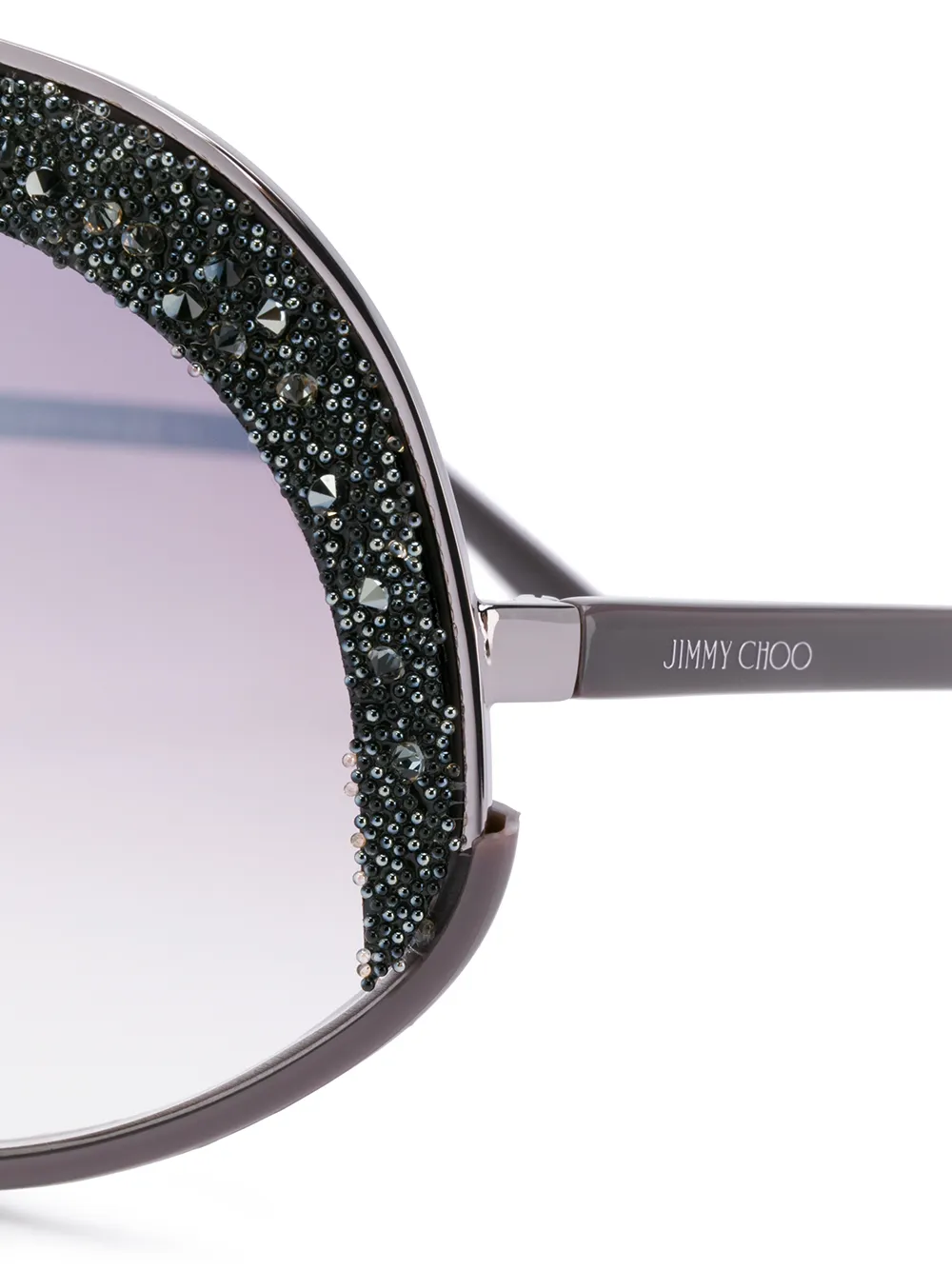 Jimmy Choo Eyewear Siryn Mask Sunglasses Farfetch