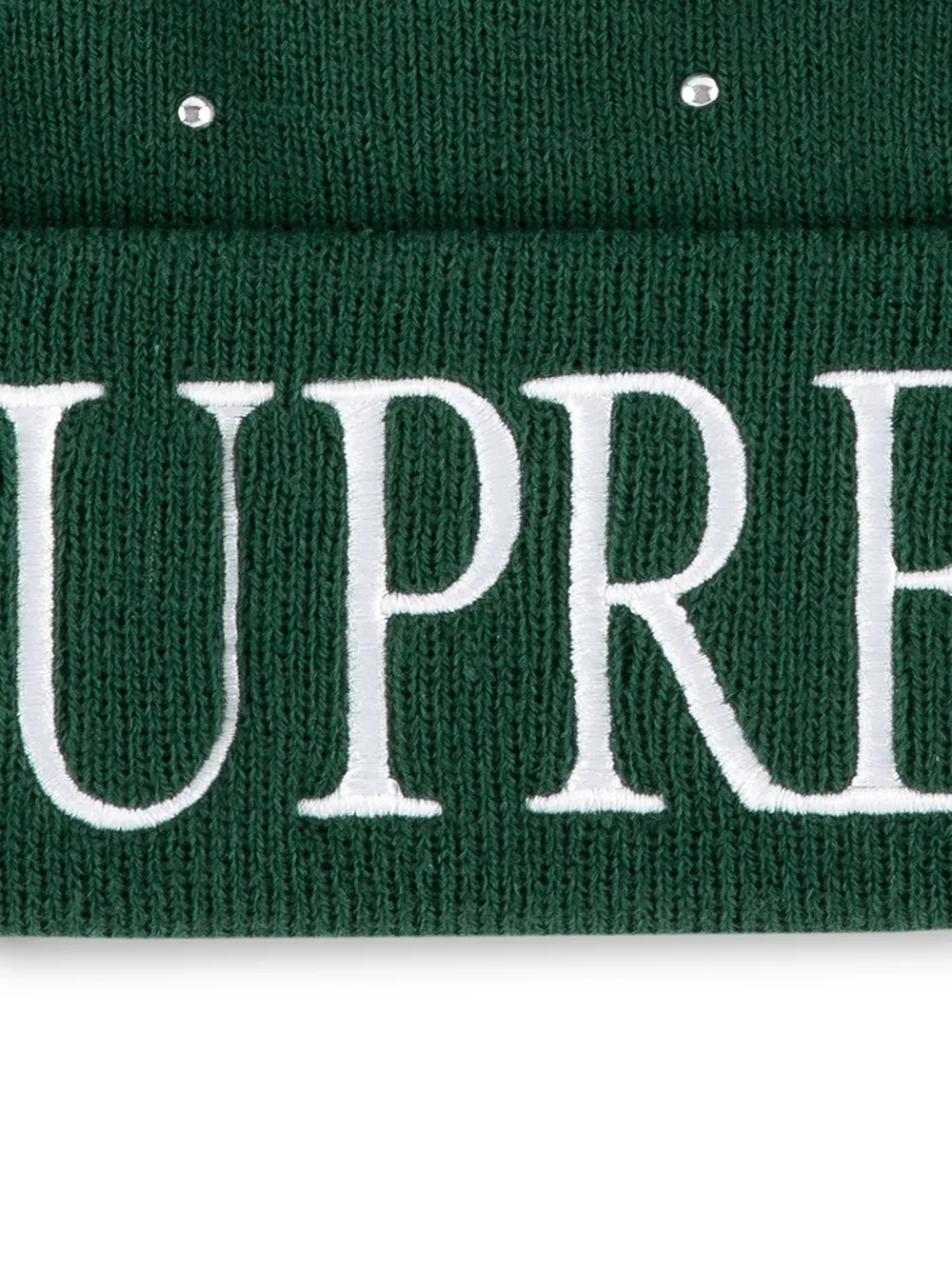 supreme studded beanie