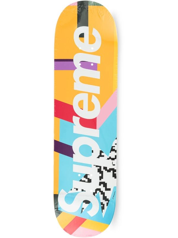 Supreme Mendini graphic-print Skateboard Farfetch