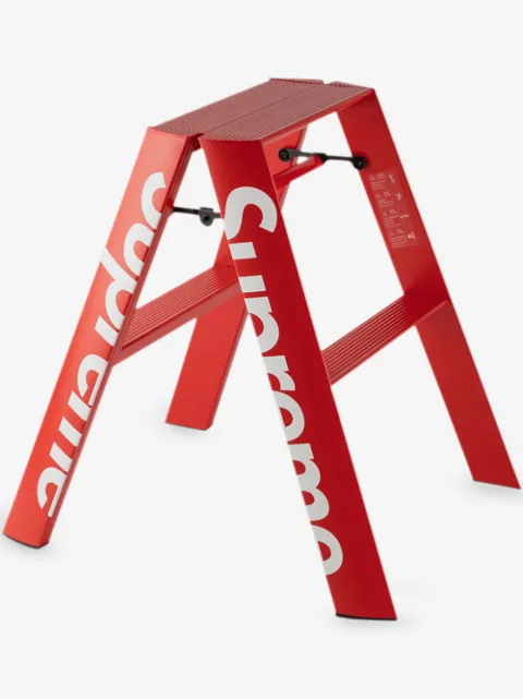 Supreme x Lucano logo-print step ladder