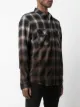 amiri ombre plaid shirt