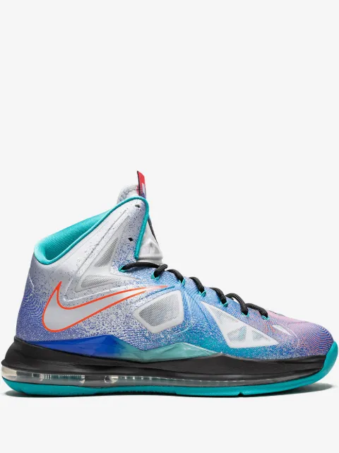 Nike Lebron 10 hi-top sneakers