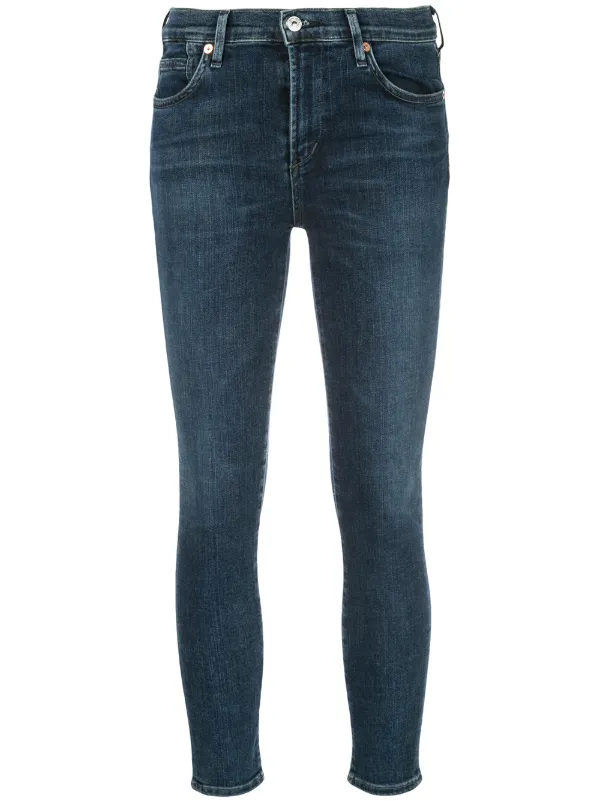 Humanity Cropped Skinny Jeans - Farfetch