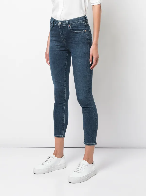 Humanity Cropped Skinny Jeans - Farfetch
