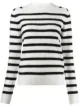 Image 1 of Saint Laurent striped knitted jumper