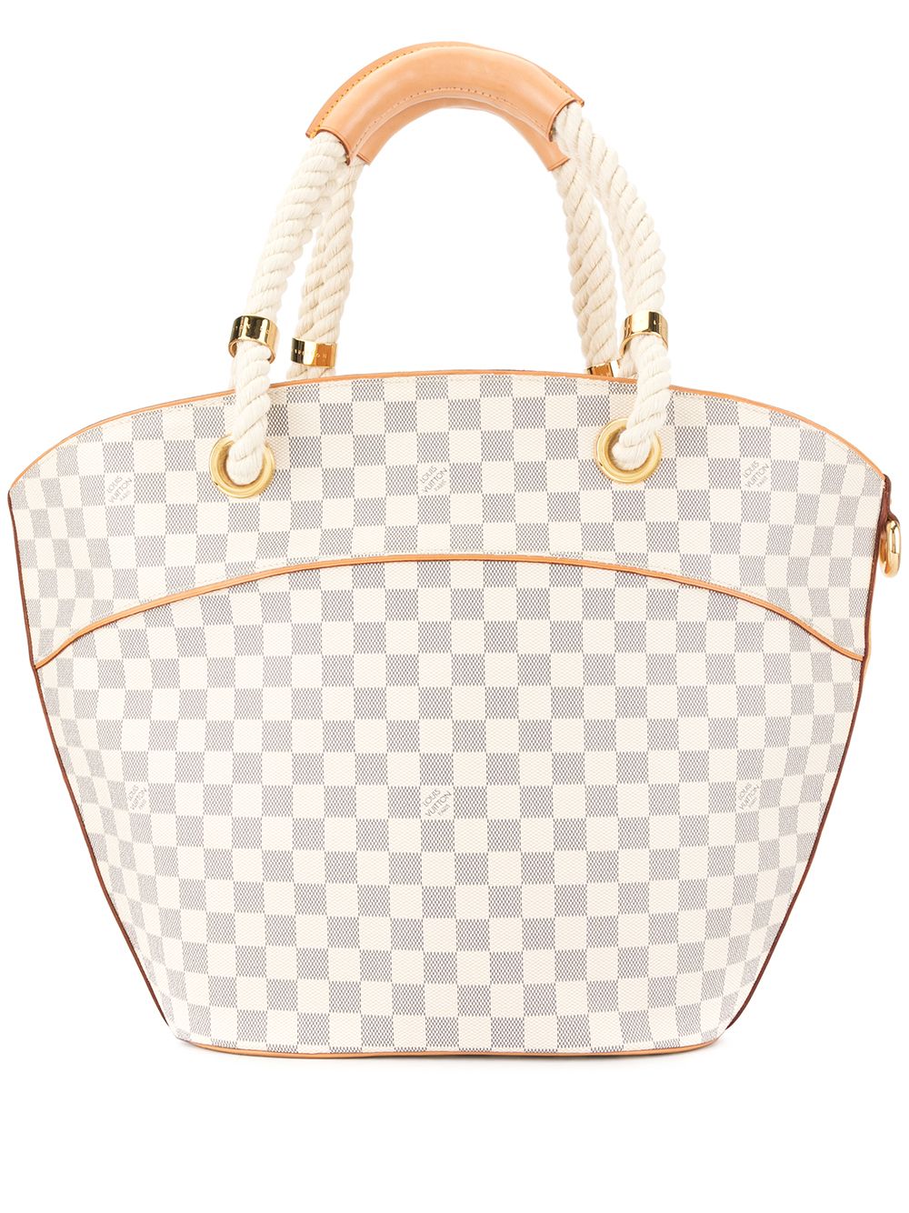 Louis Vuitton Louis Vuitton Pampelonne GM White Damier Azur Canvas