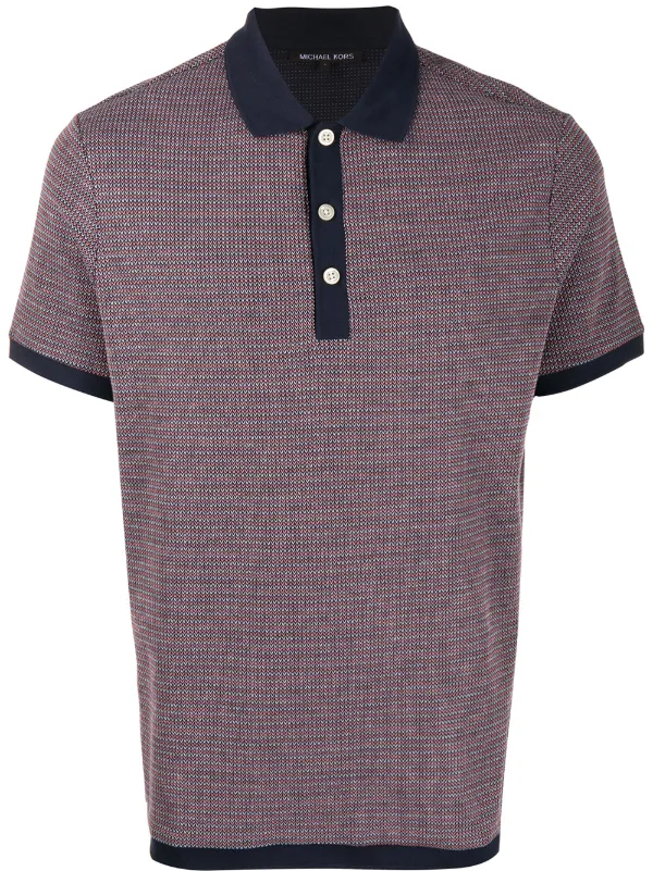 michael kors cotton polo shirt