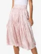 Shrimps Ray cat print tiered skirt