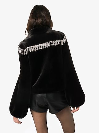 Dexter diamanté fringe jacket展示图