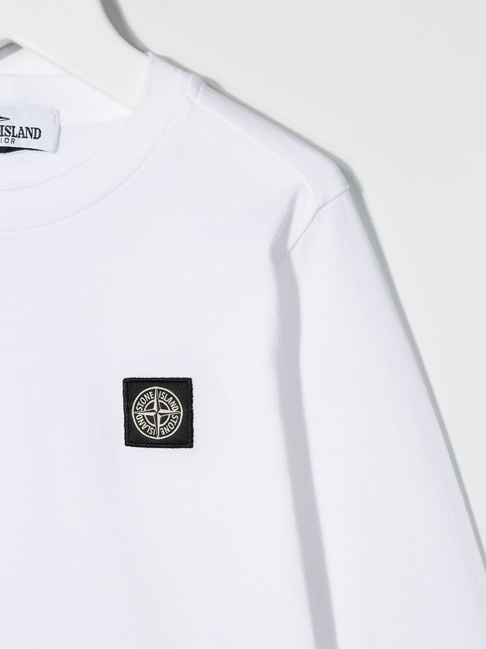 фото Stone island junior топ с длинными рукавами