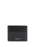 Michael Michael Kors logo print cardholder - Black