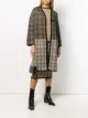 Image 2 of Antonio Marras check contrast panel coat