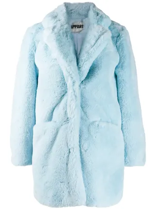 apparis sophie faux fur jacket