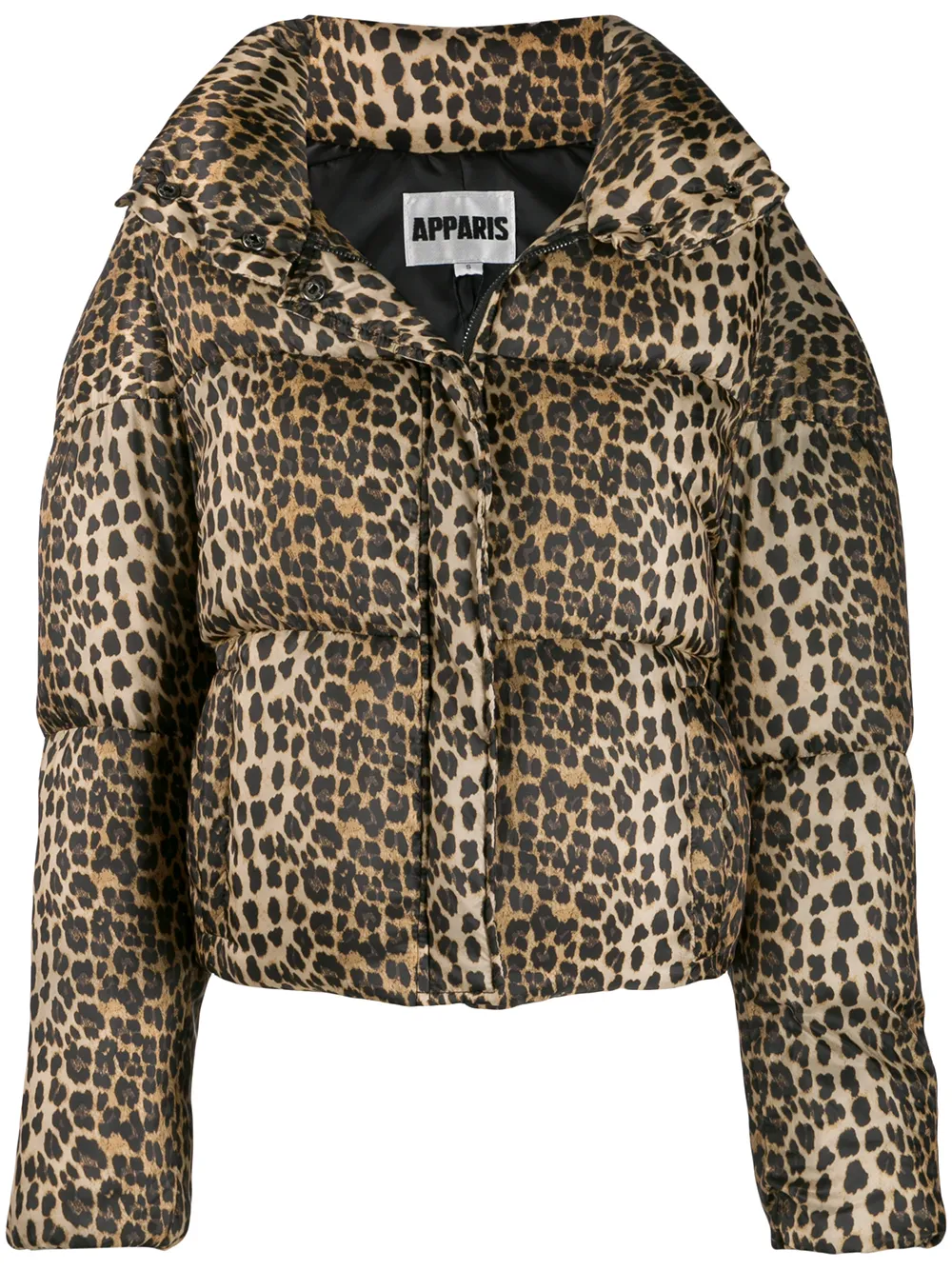 apparis leopard puffer