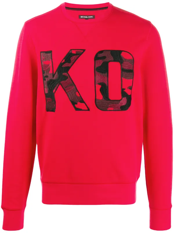 michael kors red sweater