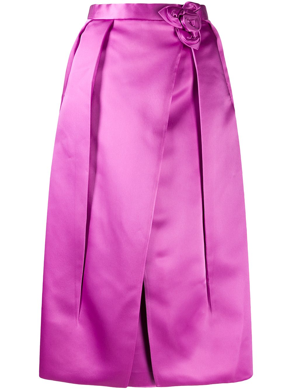фото Prada юбка с цветочным декором