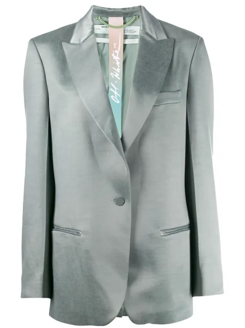 Off-White satin blazer