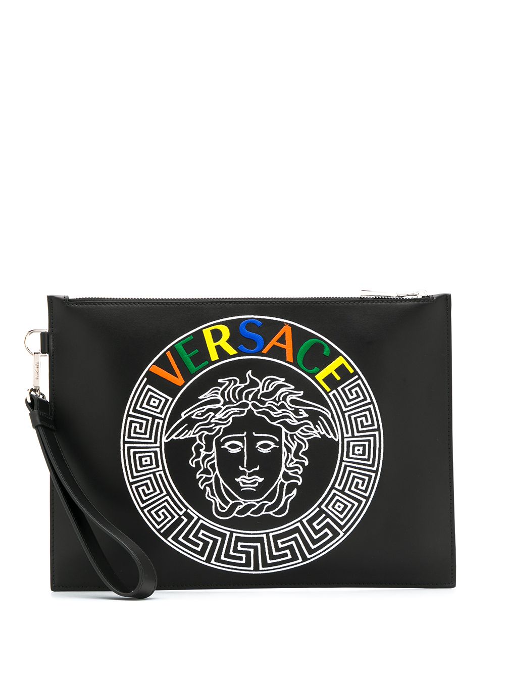 фото Versace клатч с принтом Medusa
