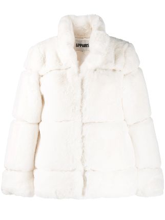 Apparis sarah faux hot sale fur jacket