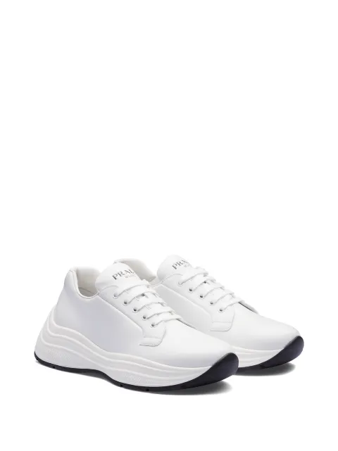 PRADA SNEAKERS MIT LOGO-PRINT