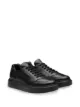 Image 2 of Prada logo low-top sneakers