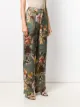 Off-White floral print flared trousers