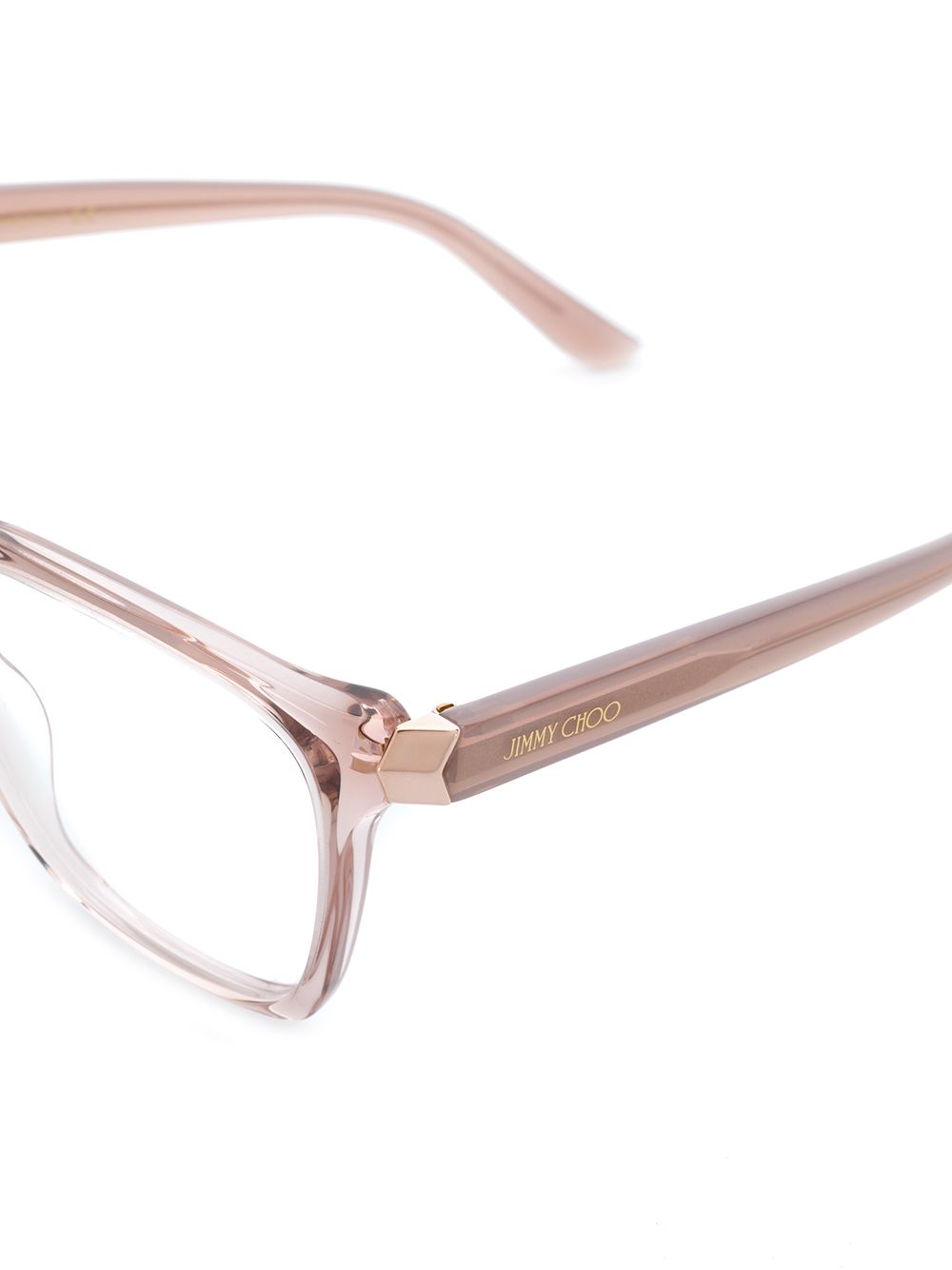 фото Jimmy choo eyewear очки в прозрачной оправе