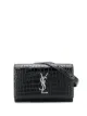 Bild 1 von Saint Laurent 'Kate' Gürteltasche in Kroko-Optik