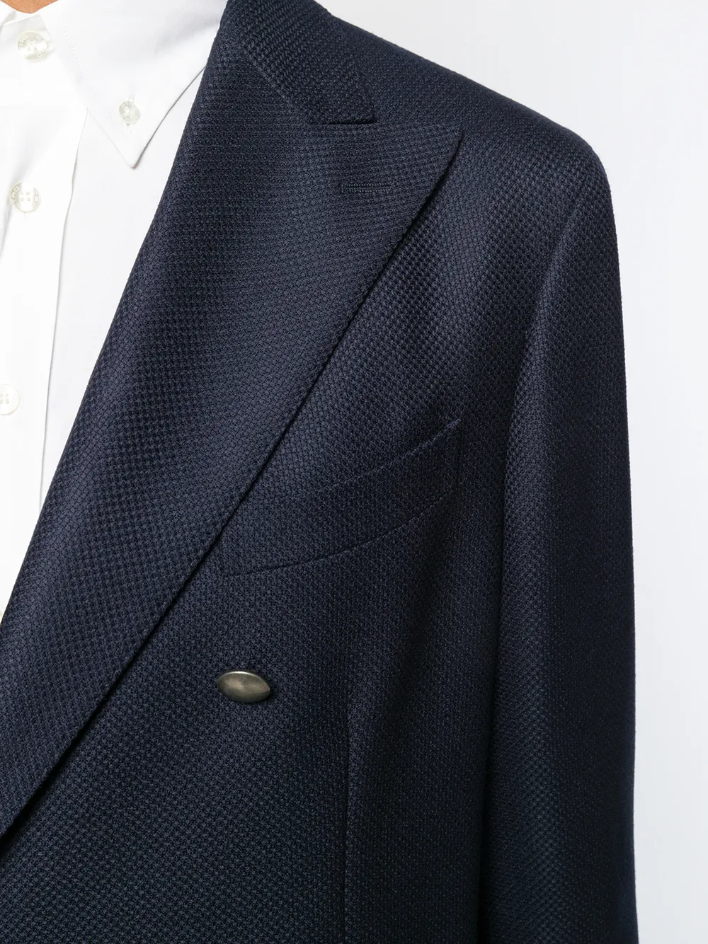 Boglioli Blazer met dubbele rij knopen Blauw