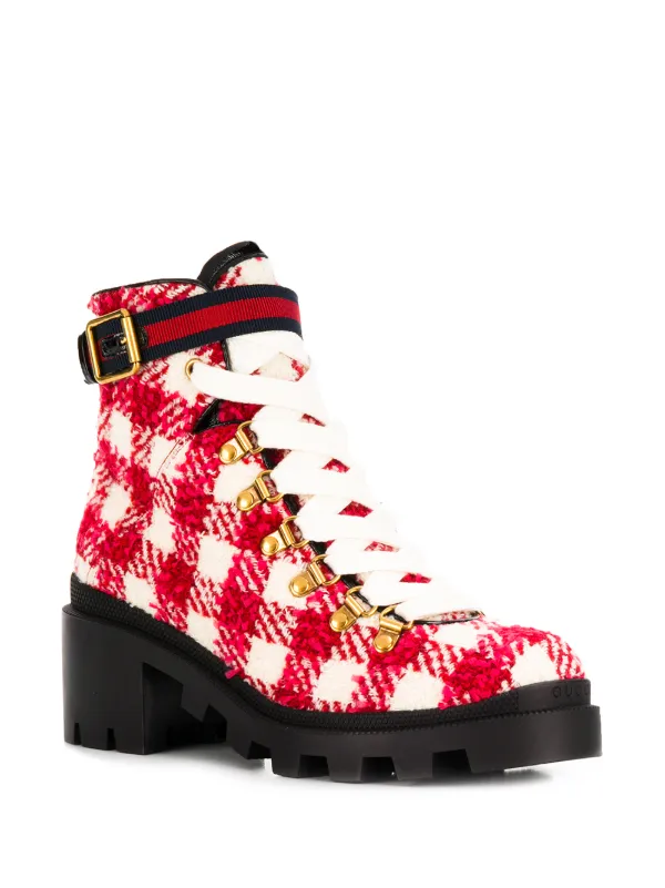 gucci red boots