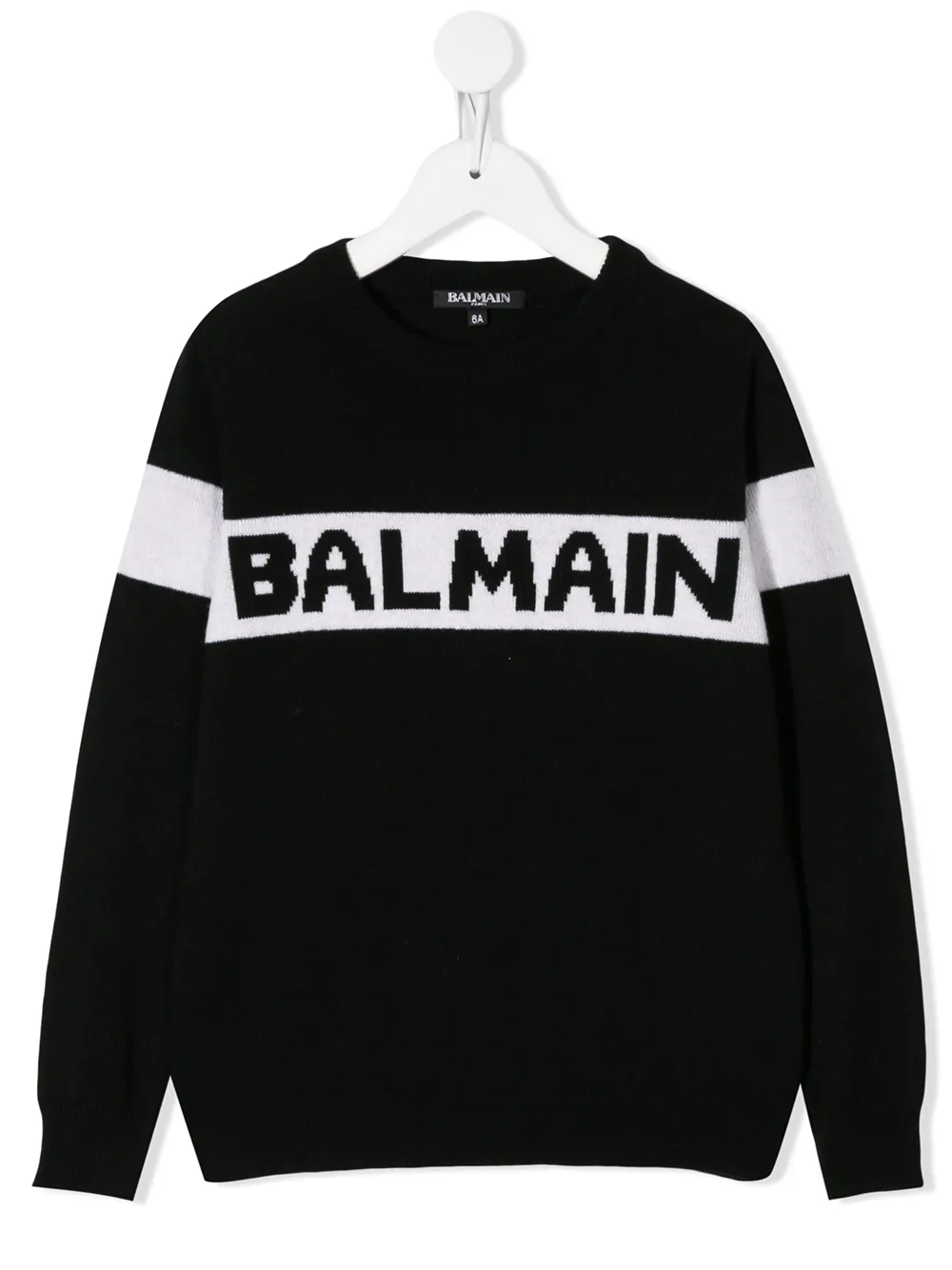 Balmain Kids джемпер с логотипом