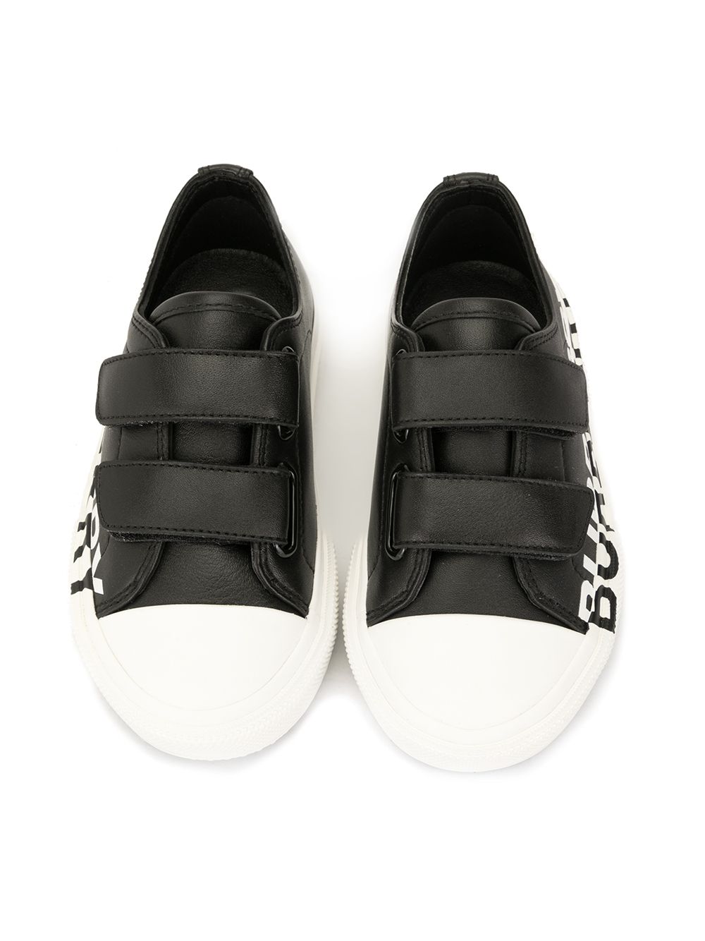 Burberry Kids Sneakers met logoprint Zwart