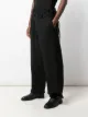 Yohji Yamamoto wide leg blanket trousers