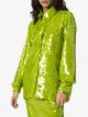 ANOUKI oversized sequinned shirt