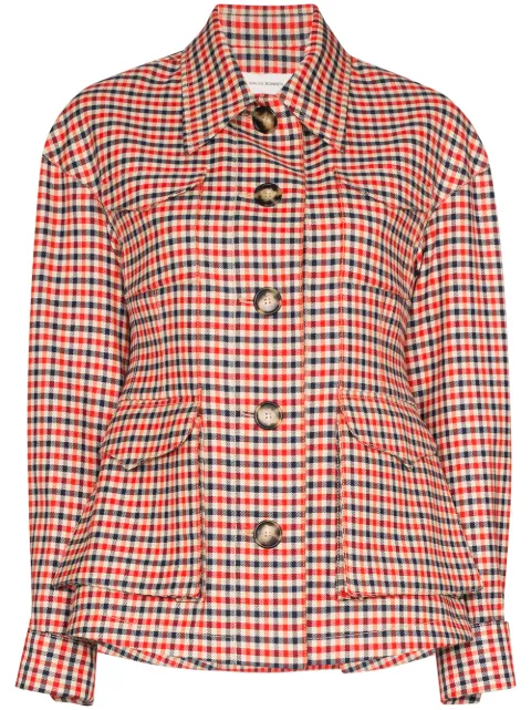 Wales Bonner checked jacket