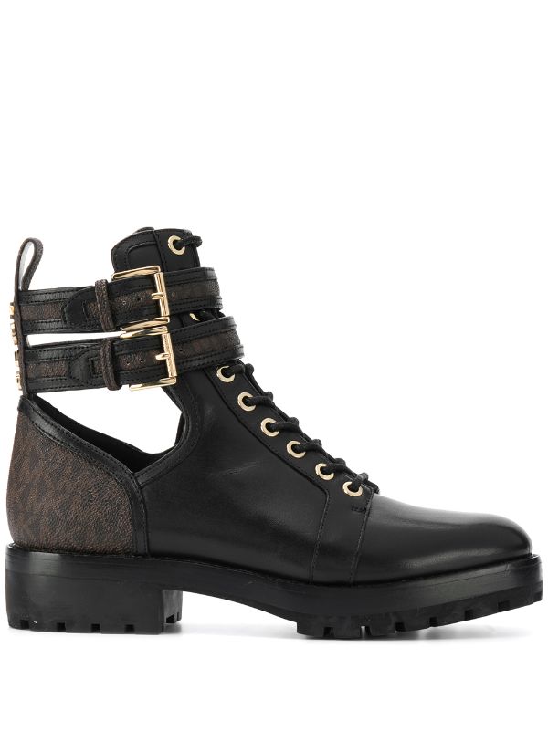 Michael Michael Kors ankle strap boots 