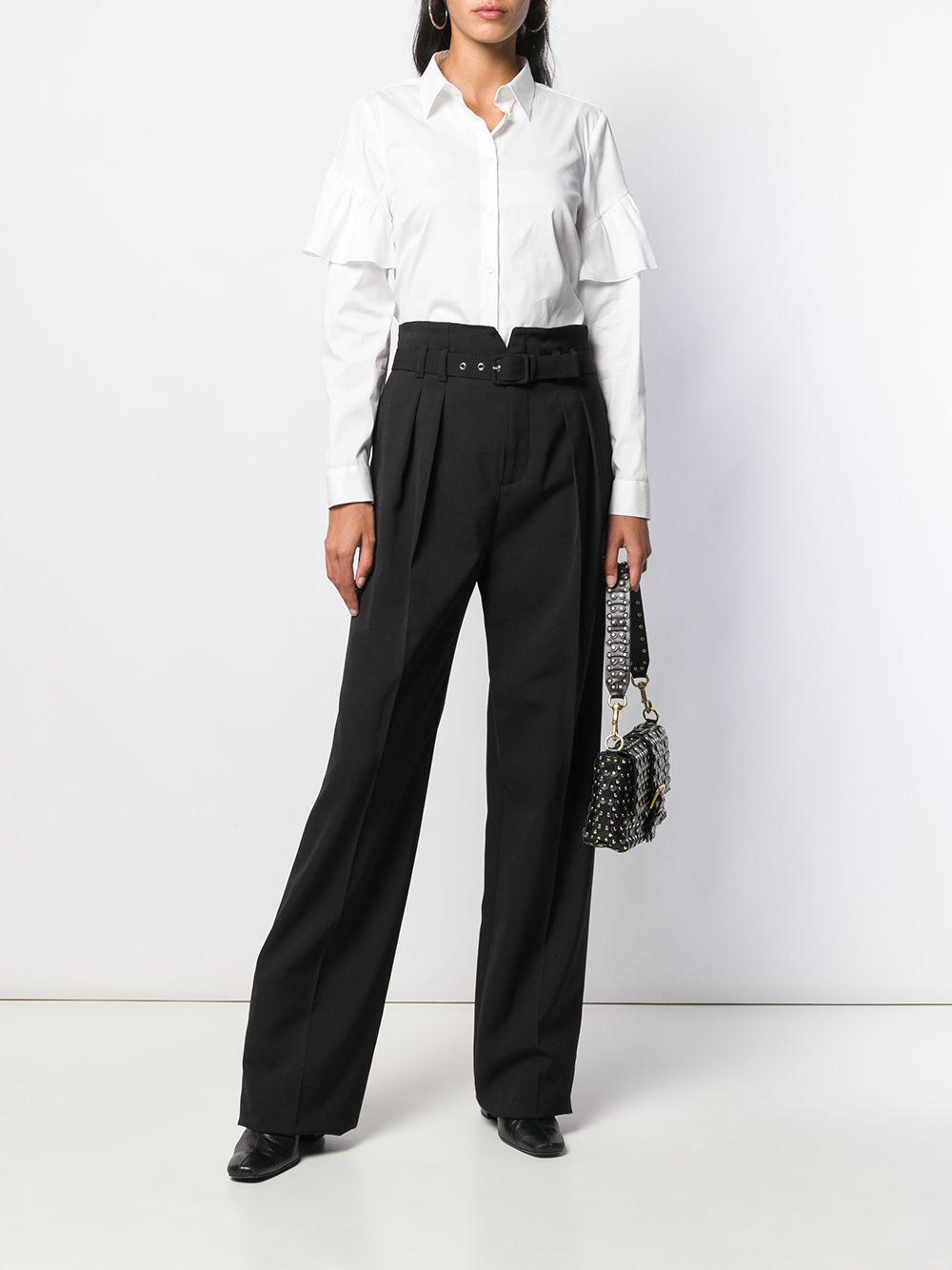 RED Valentino High Waist Trousers - Farfetch