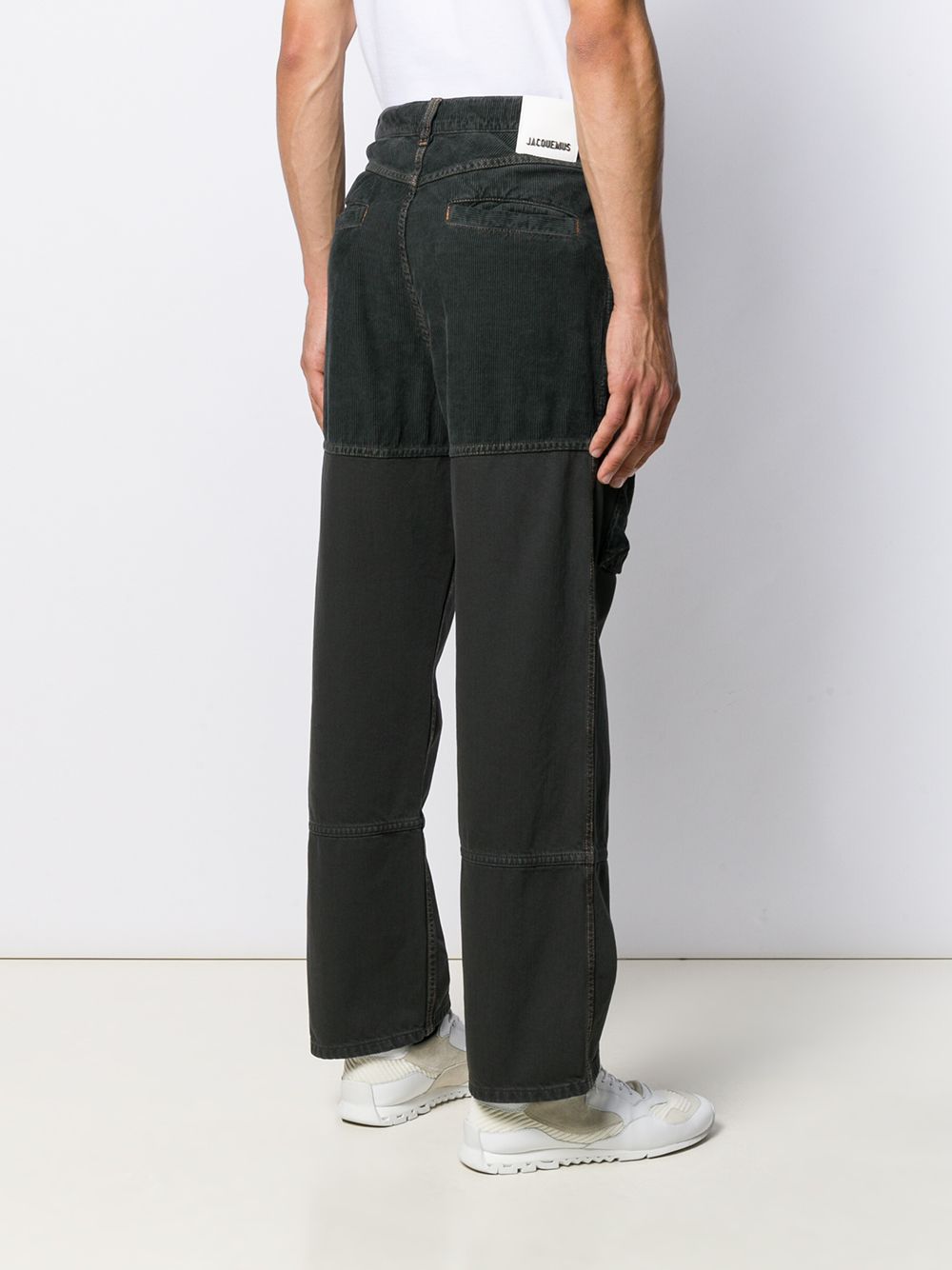фото Jacquemus джинсы с вельветовыми вставками
